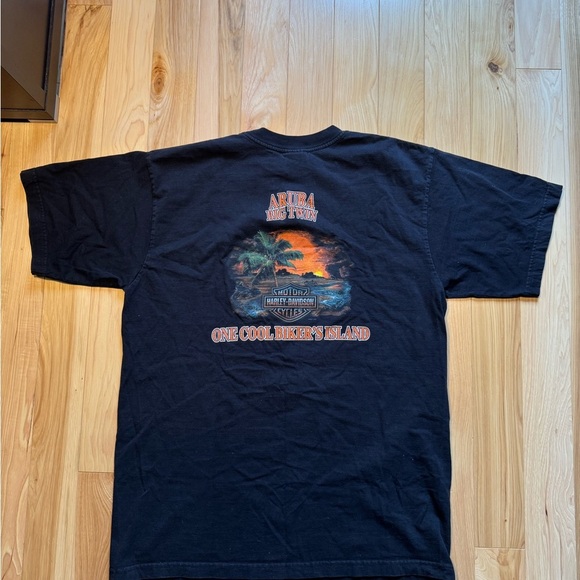 Harley-Davidson Made In USA Black Graphic T-Shirt - Picture 3 of 8